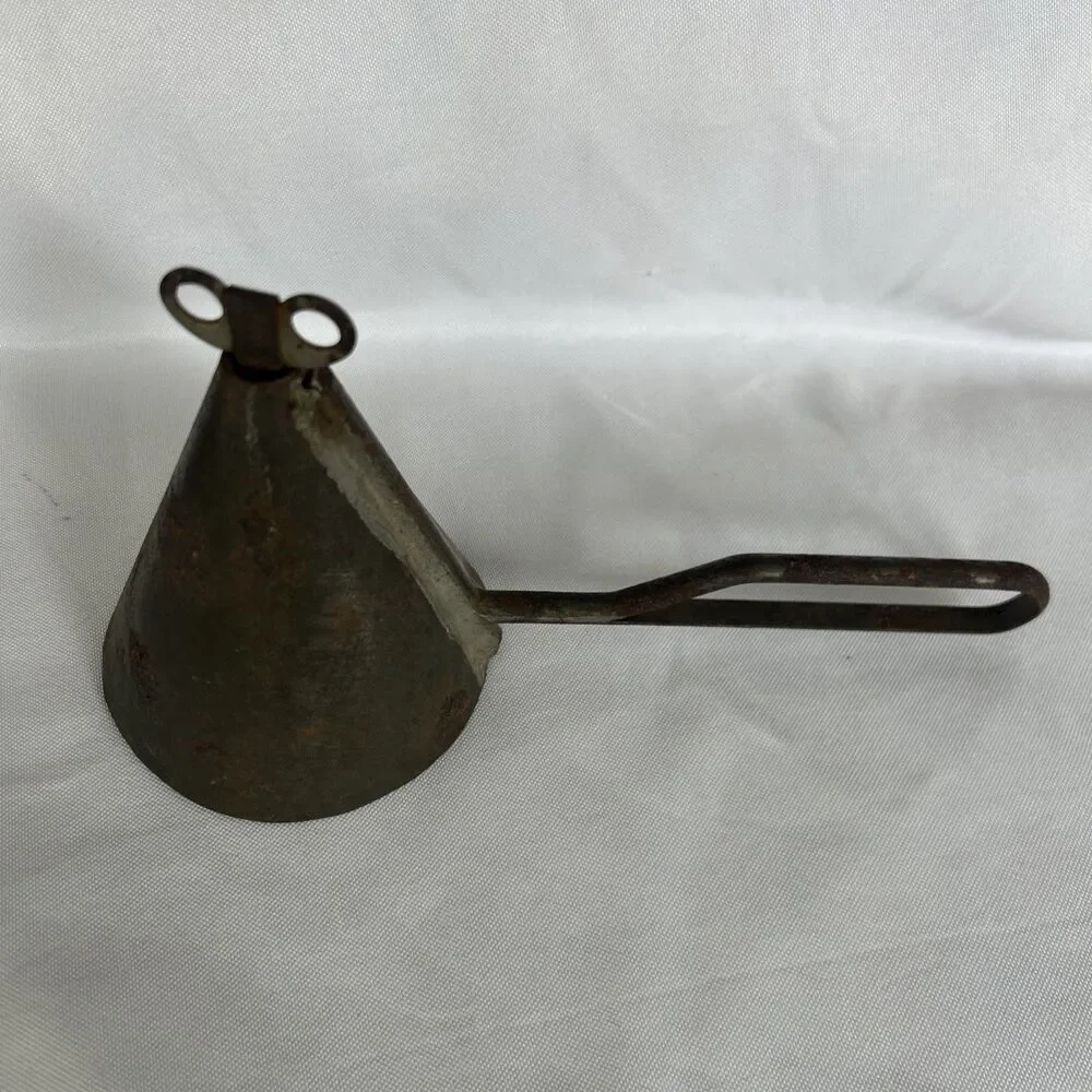 Antique Key Turn Ice Cream Cone Scoop, Cone-Shaped